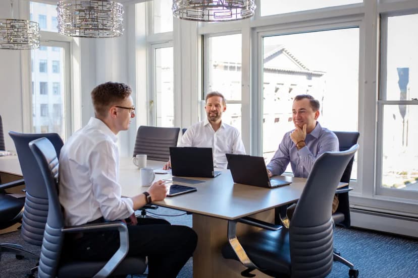 Winterbird Partners team meeting